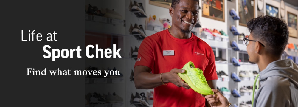 SportChek career page main banner