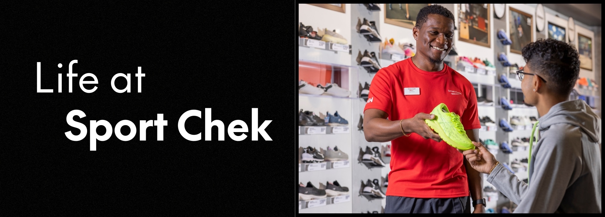 SportChek career page main banner