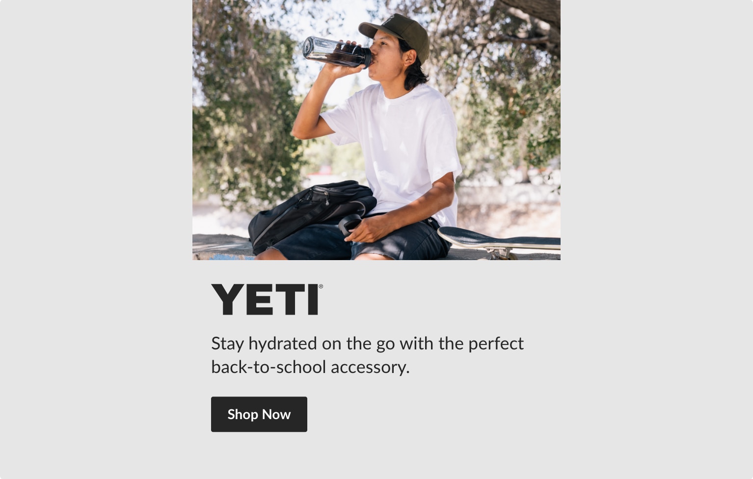 Shop Now YETI