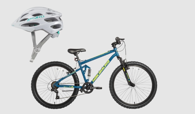 Bikes & Helmets up to 50% off*