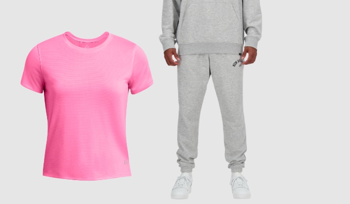 Women’s & Men’s Athletic Clothing up to 40% off*