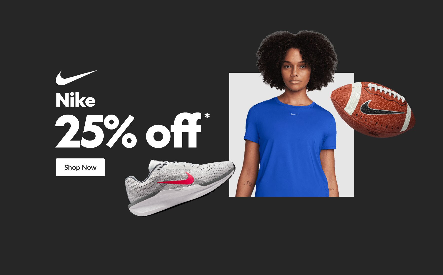 Nike 25% off*