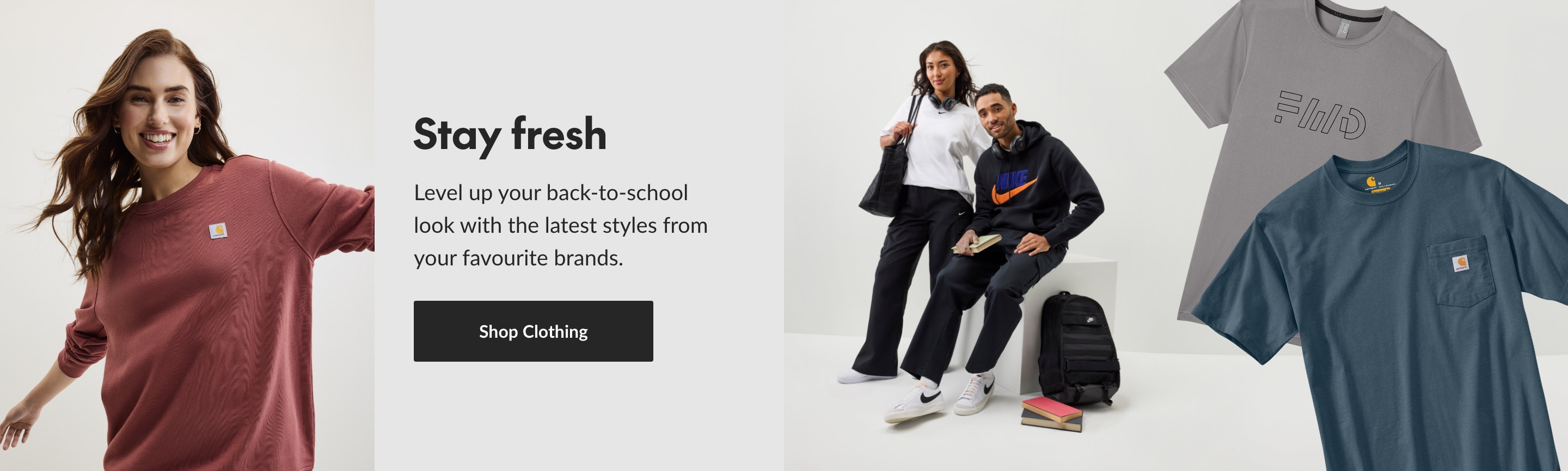 Back to School: Men's & Women's Lifestyle Apparel