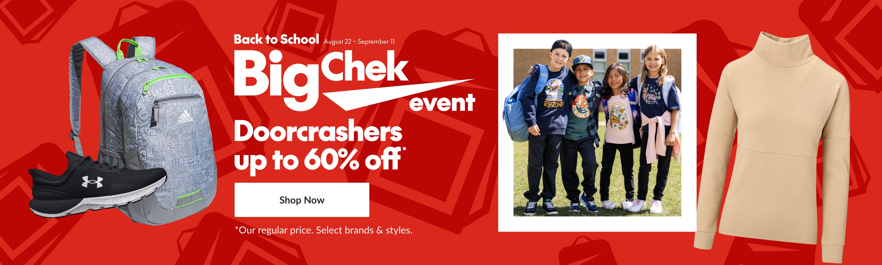 Back to School Big Chek Event + Free Same Day Delivery