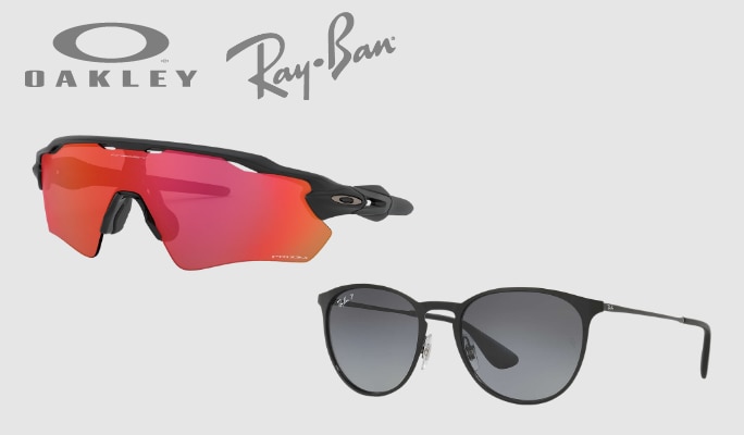 Oakley & Ray-Ban Sunglasses 25% off*