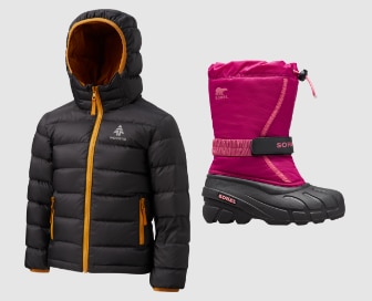 Kids’ Winter Outerwear & Boots up to 60% off*