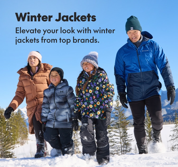 Men's, Women's & Kids' Winter Jackets