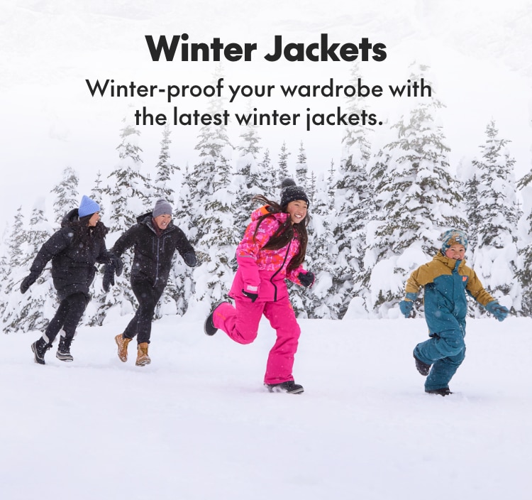 Men's, Women's & Kids' Winter Jackets