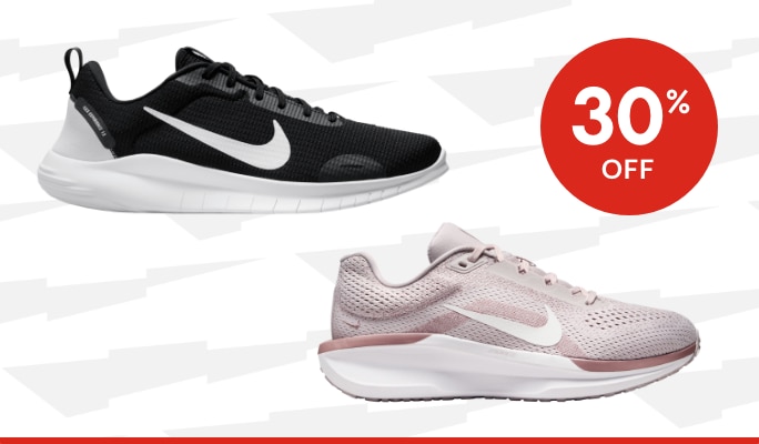 Nike Running Shoes 30% off*