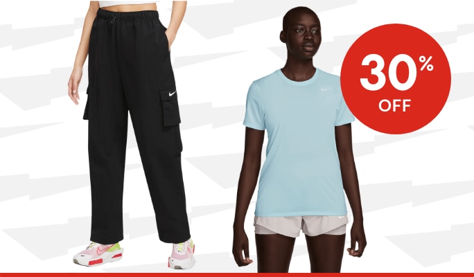 Nike Women's Clothing 30% Off*