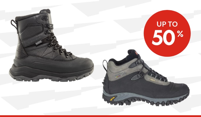 Women’s & Men’s Winter Boots up to 50% off*