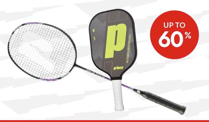 Racquet Sports up to 60% off*