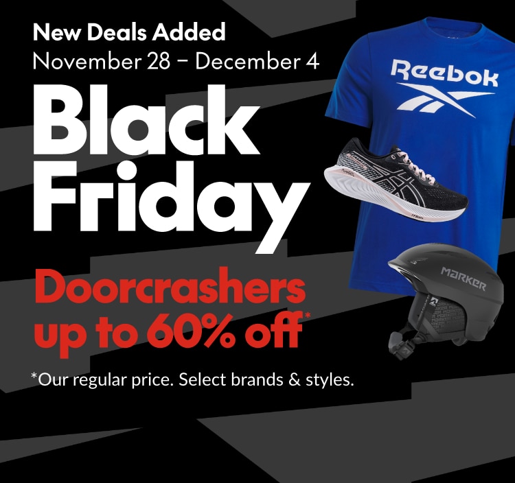 Black Friday doorcrashers up to 60% off*