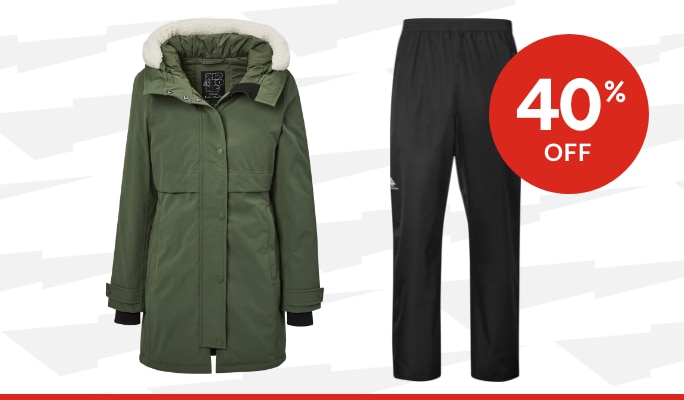 Ripzone & Woods Women's & Men's Outerwear 40% Off*