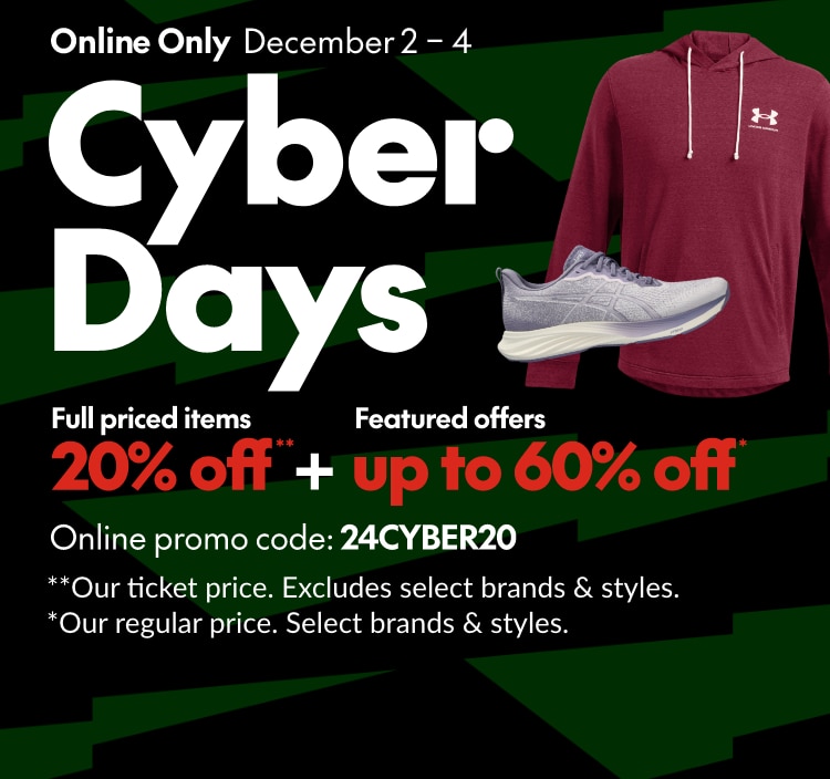 Cyber Days Online Only December 2-4