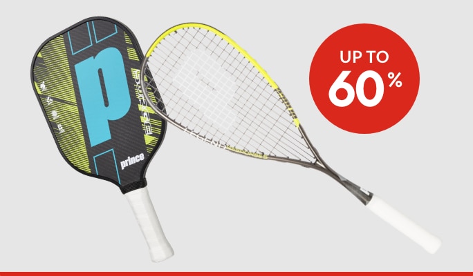 Racquet Sports up to 60% off*