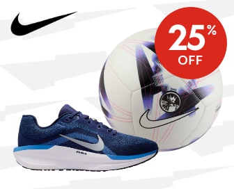 Nike 25% off our ticket price*