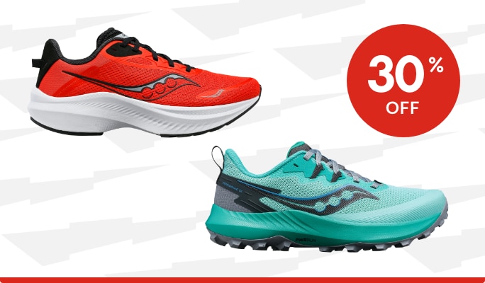 Saucony Women's & Men's Shoes 30% off*