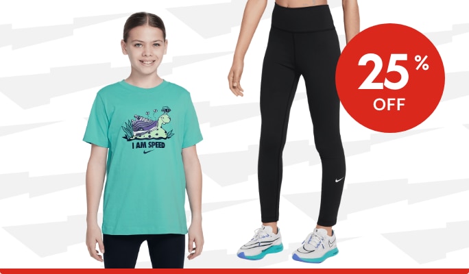 Nike Kids’ Clothing 25% off*