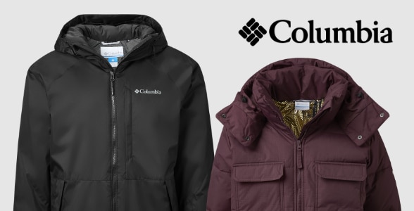 Columbia 25% off*