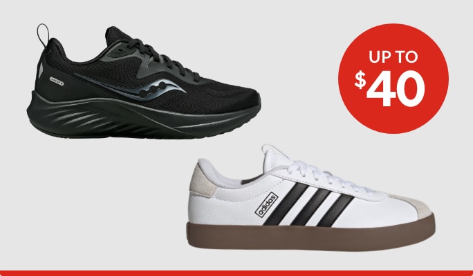 Women’s & Men’s Shoes up to $40 off*