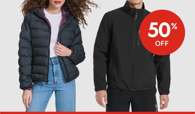 Champion Women’s & Men’s Jackets 50% off*