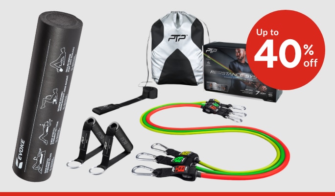 Fitness Equipment up to 40% off*