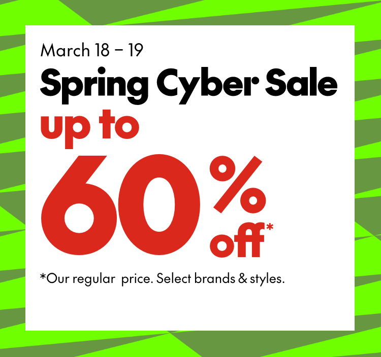 Spring Cyber Sale