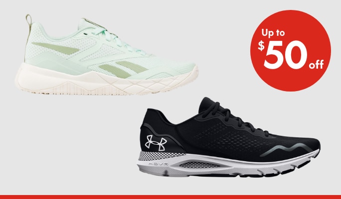 Women’s & Men’s Shoes up to $50 off