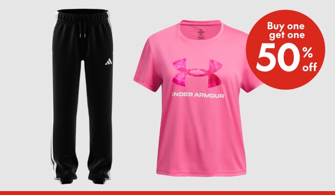 Kids’ Clothing Buy One, Get One 50% off
