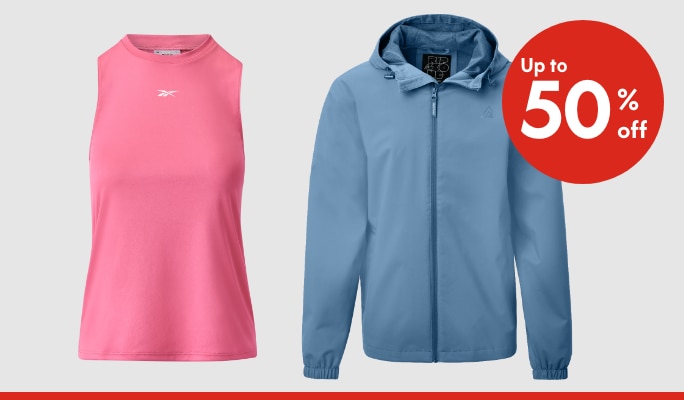Women’s & Men’s Clothing & Jackets Up to 50% off