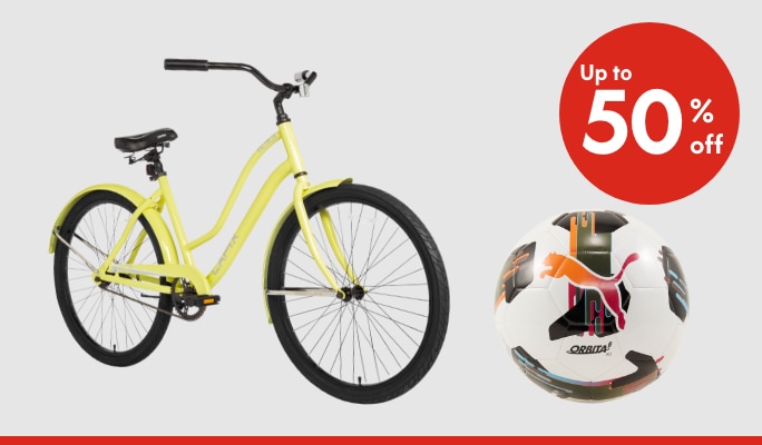 Equipment up to 50% off