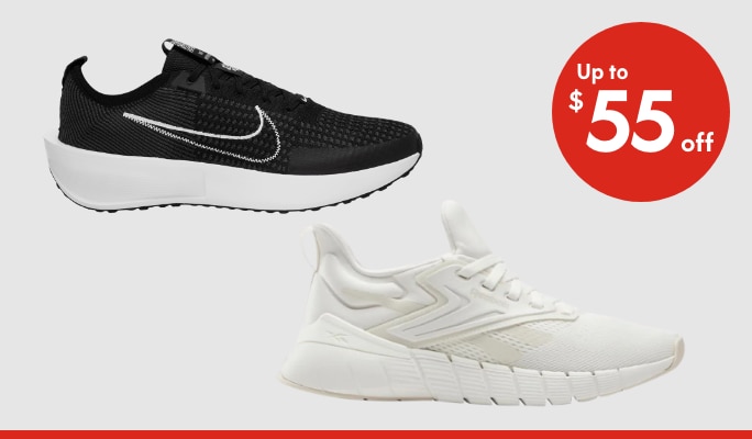 Women’s & Men’s Running & Training Shoes up to $55 off