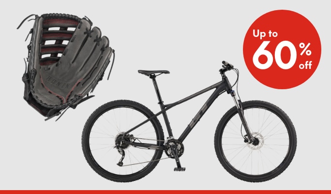 Equipment up to 60% Off