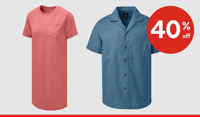 Ripzone Women’s & Men’s Clothing 40% off
