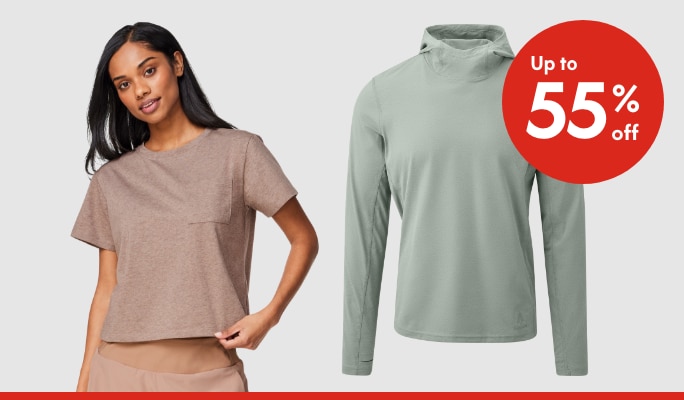 Women’s & Men’s Clothing up to 55% off