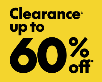 Clearance‡ up to 60% off