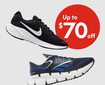 Women’s & Men’s Running Shoes up to $70 off