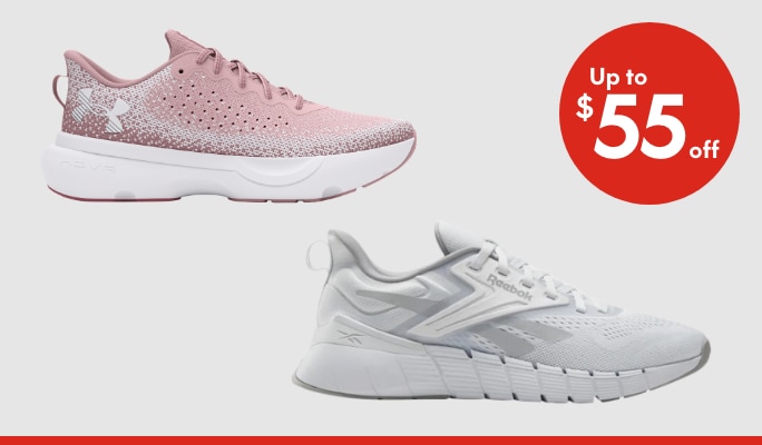 Women’s & Men’s Running & Training Shoes up to $55 off