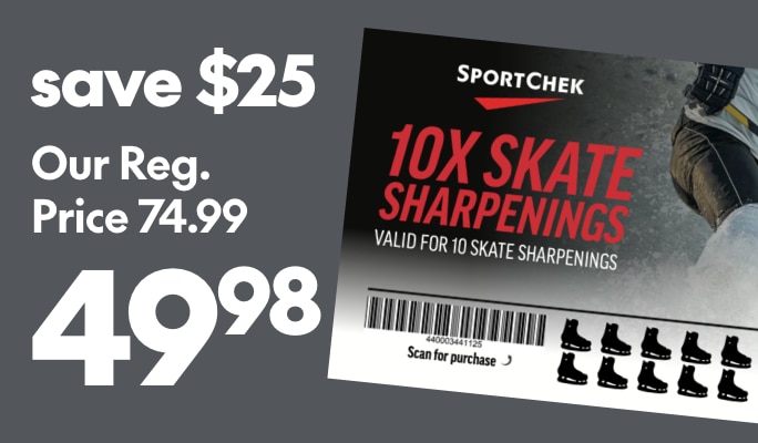 10x Skate Sharpening