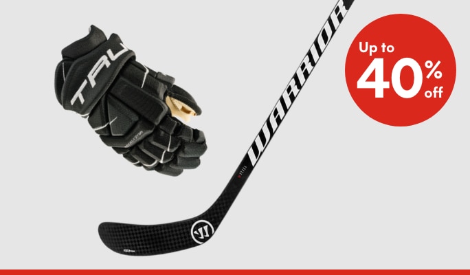 Hockey Equipment up to 40% off