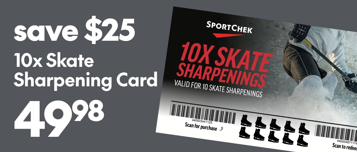10x Skate Sharpening Card