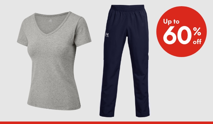 Women’s & Men’s Clothing up to 60% off