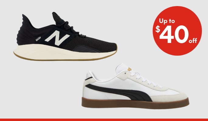 Women’s & Men’s Shoes up to $40 off