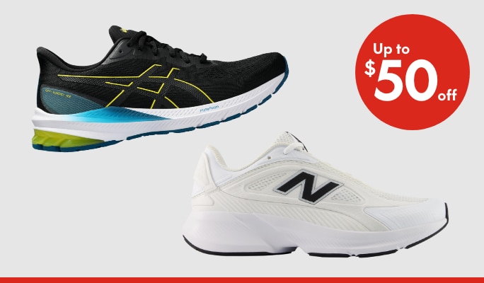 Women's & Men's Shoes up to $50 off