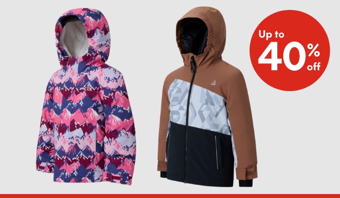 Kids' Clothing up to 40% off