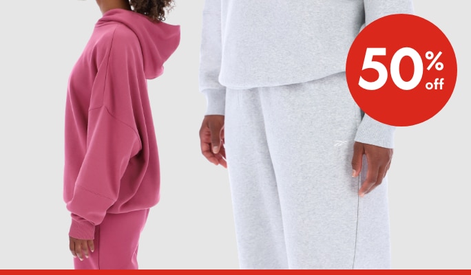 Reebok Women's Lux Fleece 50% off