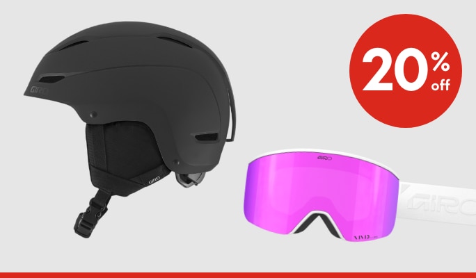 Giro Ski & Board Helmets & Goggles 20% off*. Offer valid Nov 27-30, 2025.