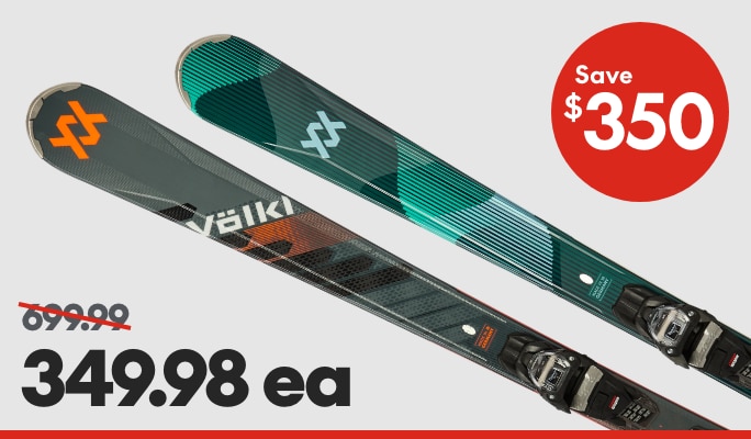Women's Shine SX Skis or Men's Peregrine save $350*