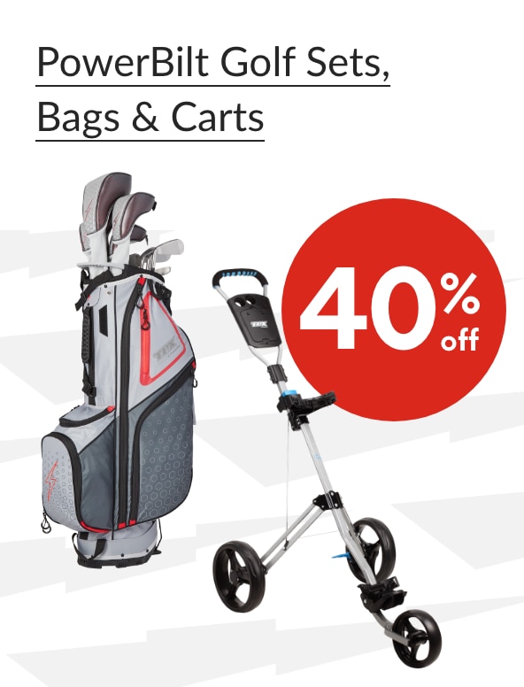 PowerBilt Golf Sets, bags & Carts
